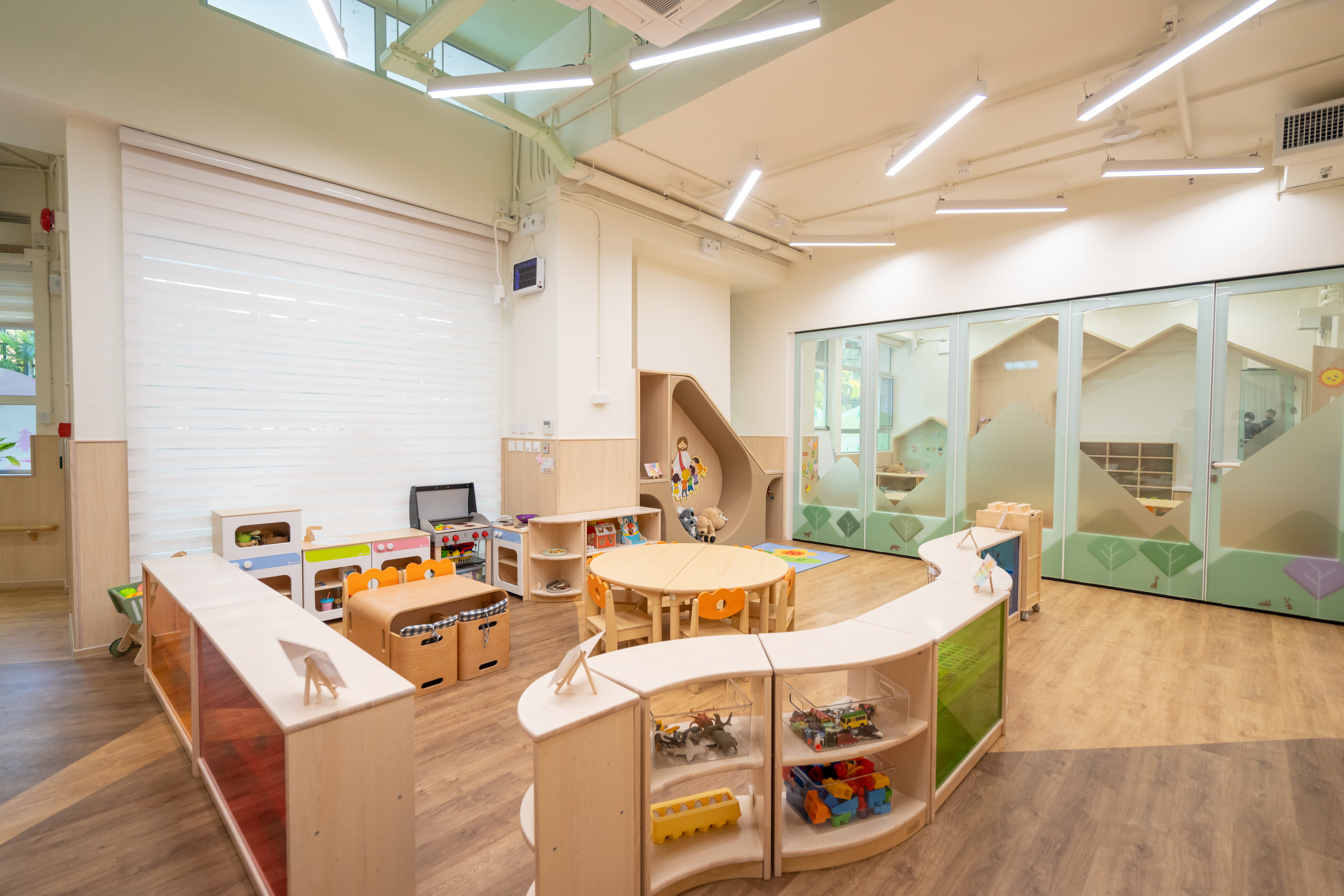 女青喜越嬰幼園 喜越室 YWCA Centennial Child UPlace Play cum Dining Room