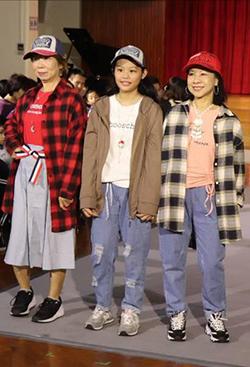 Time-traveling fashion show narrowed the distance between generations