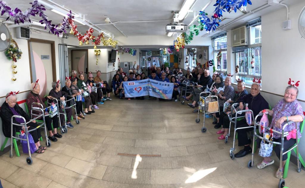 Chevalier Group celebrated Christmas with a group of elders