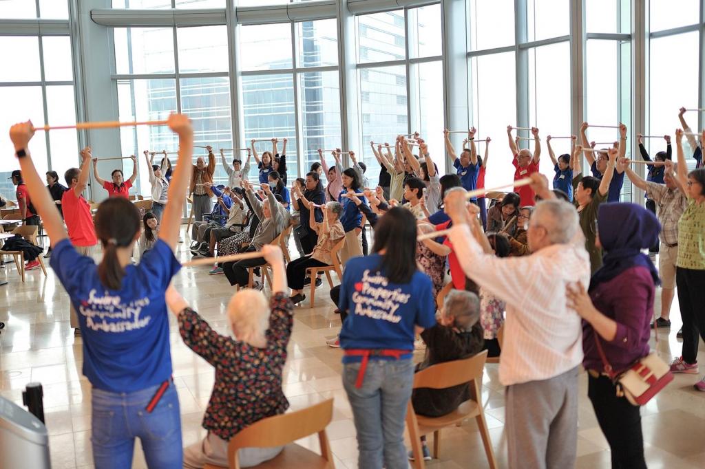 Elders and carers explored stress coping mechanism in “Joyfu…