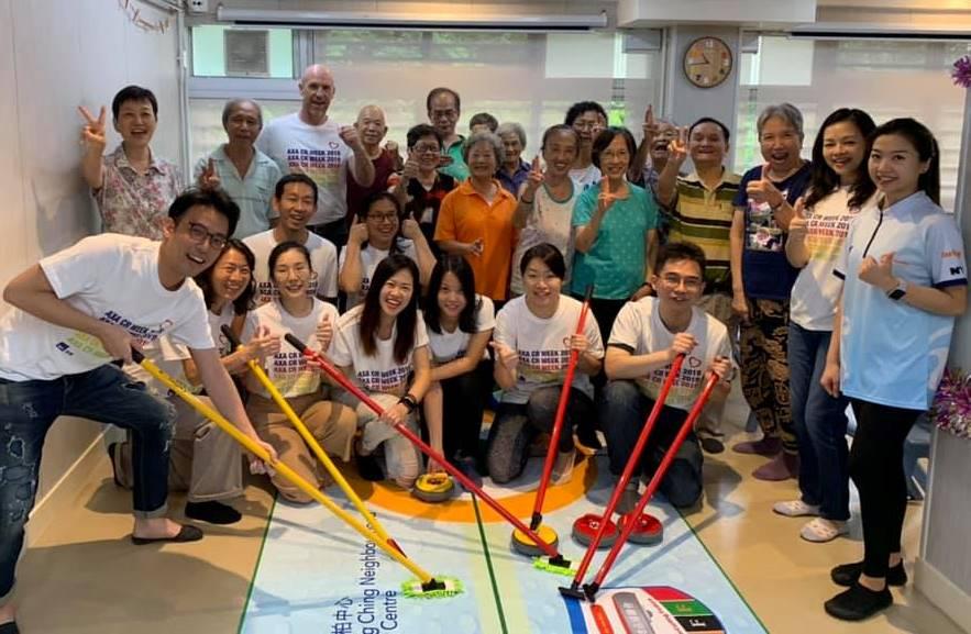 AXA Foundation promoted healthy living to HKYWCA’s service users