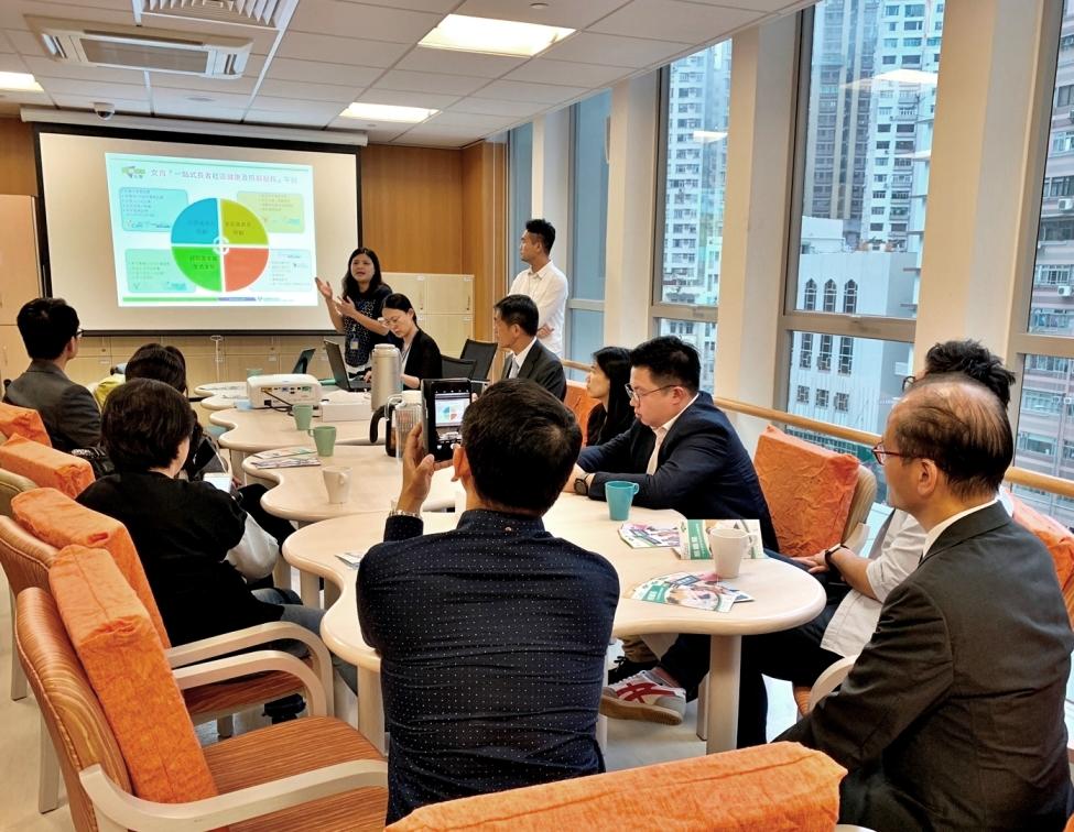Advisory Committee on the Enhancing Self-Reliance Through District Partnership Programme visited Y Senior Care