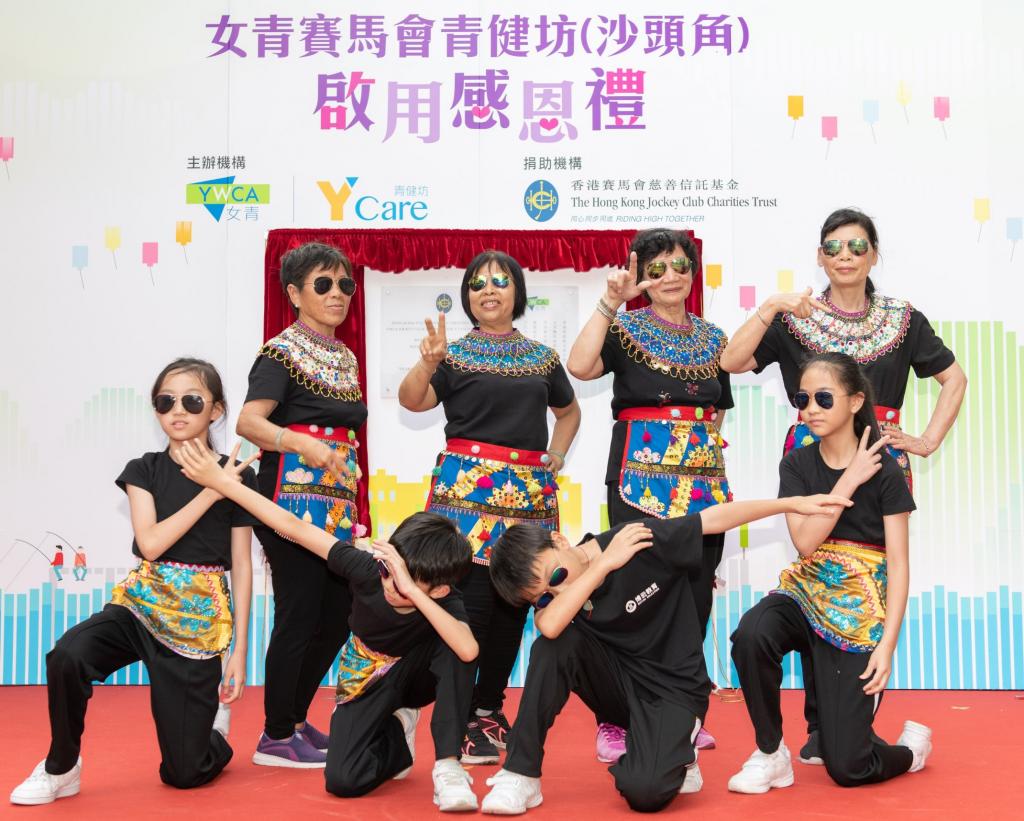 女青賽馬會青健坊(沙頭角)為禁區長者提供支援