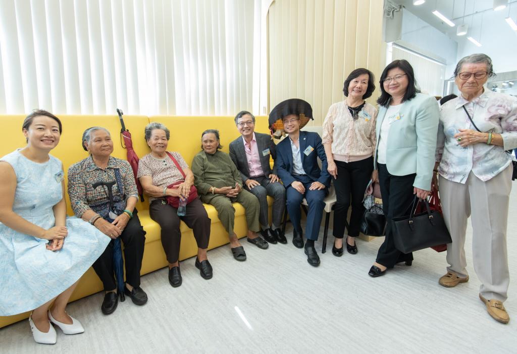 女青賽馬會青健坊(沙頭角)為禁區長者提供支援