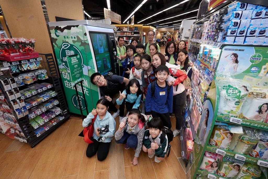 Watsons Water organised beach cleaning activity to educate children about environmental protection