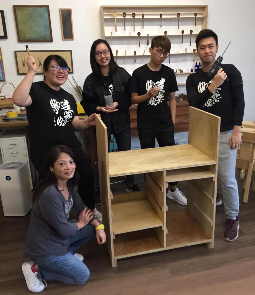 Community Service Partnership Scheme designed furniture for the underprivileged