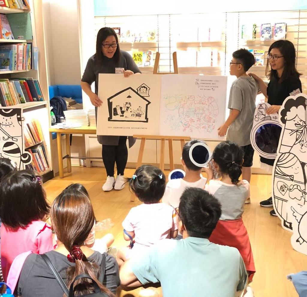 Eslite Hong Kong and the Association co-organised “The Visible Secret” picture book storytelling workshop