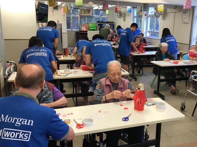 J.P. Morgan celebrated Mid-Autumn Festival with the elders