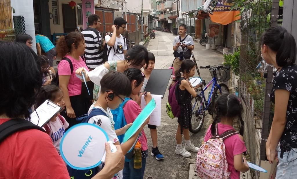 威瑞特義工帶領基層兒童遊大澳漁村