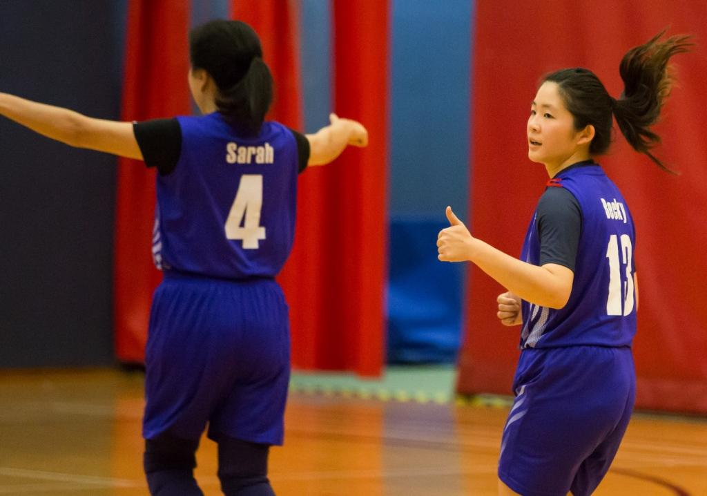 HKYWCA team won 2nd runner up in HKSWGU’s basketball competition