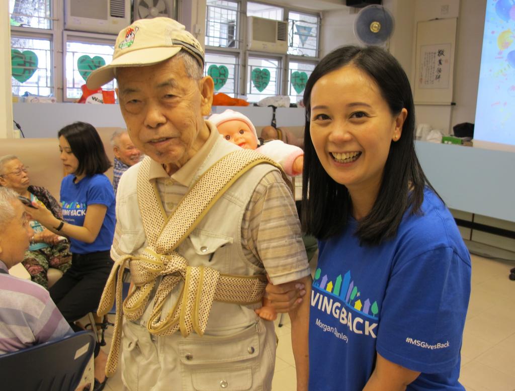 Morgan Stanley volunteer team celebrated Mother’s & Father’s Day with elders