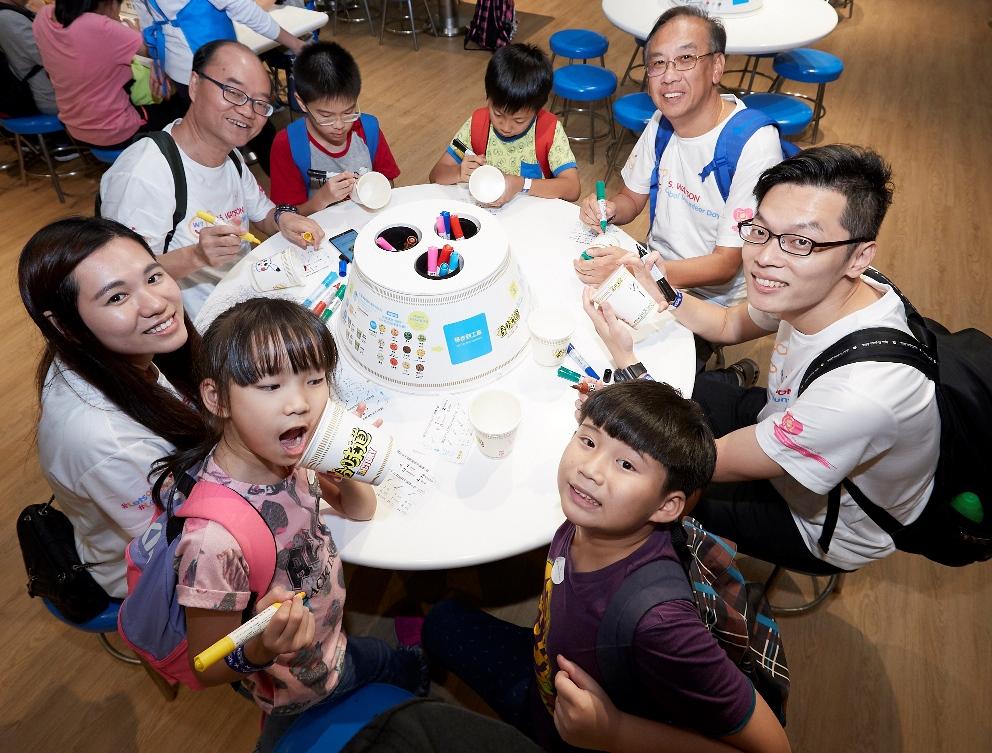 Watsons Water organised CX City tour for underprivileged children on Global Volunteer Day