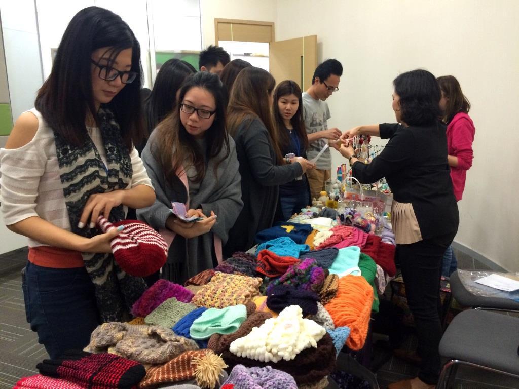 HKYWCA was invited to provide services for NEO DERM Happy Hour