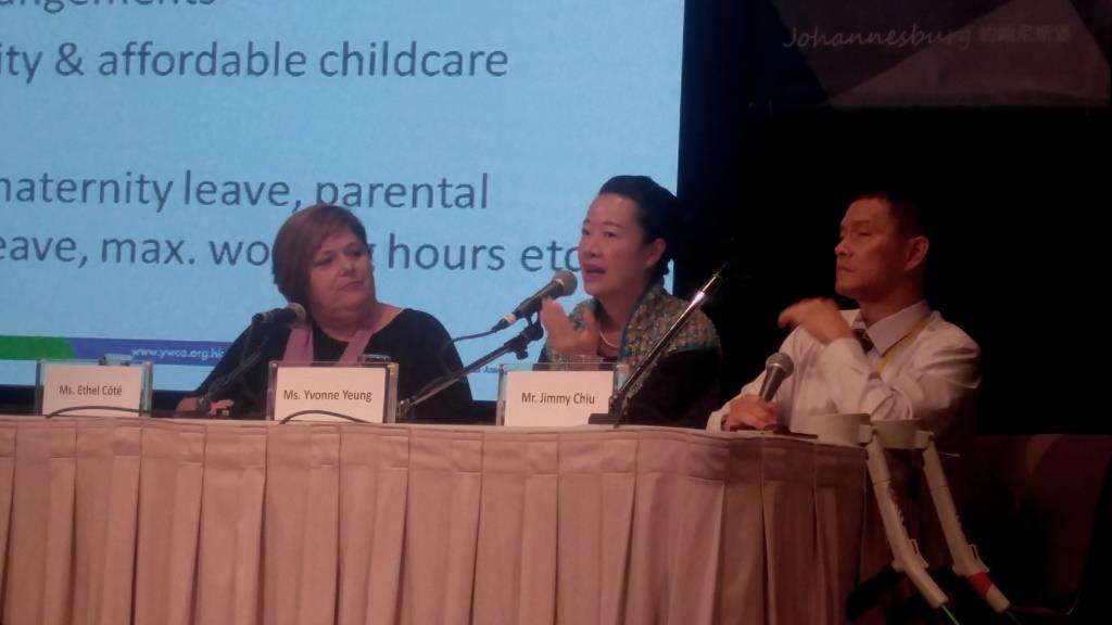 YWCA staffs participated in the Social Enterprise World Forum Understanding the new development trends in Social enterprise
