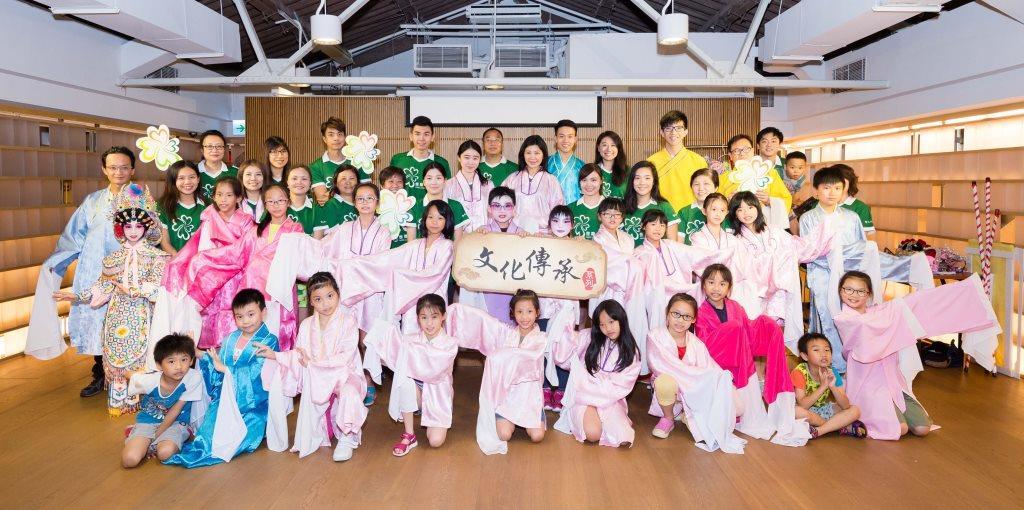 Hang Lung volunteers encouraged kids’ participation in Cantonese Opera