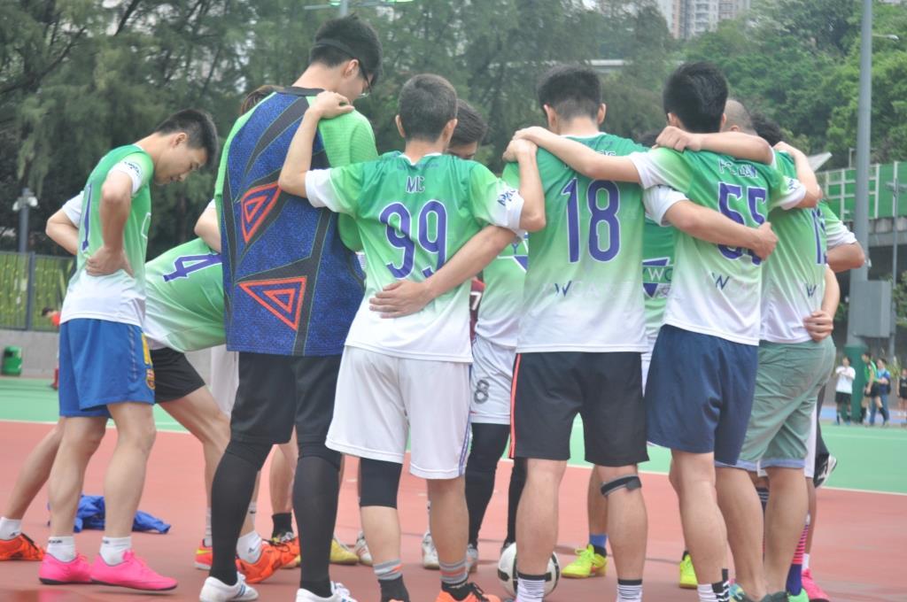 HKYWCA football team came second in HKSWGU’s Soccer Sevens
