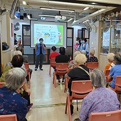Lecture tour on diabetes to promote healthy diet