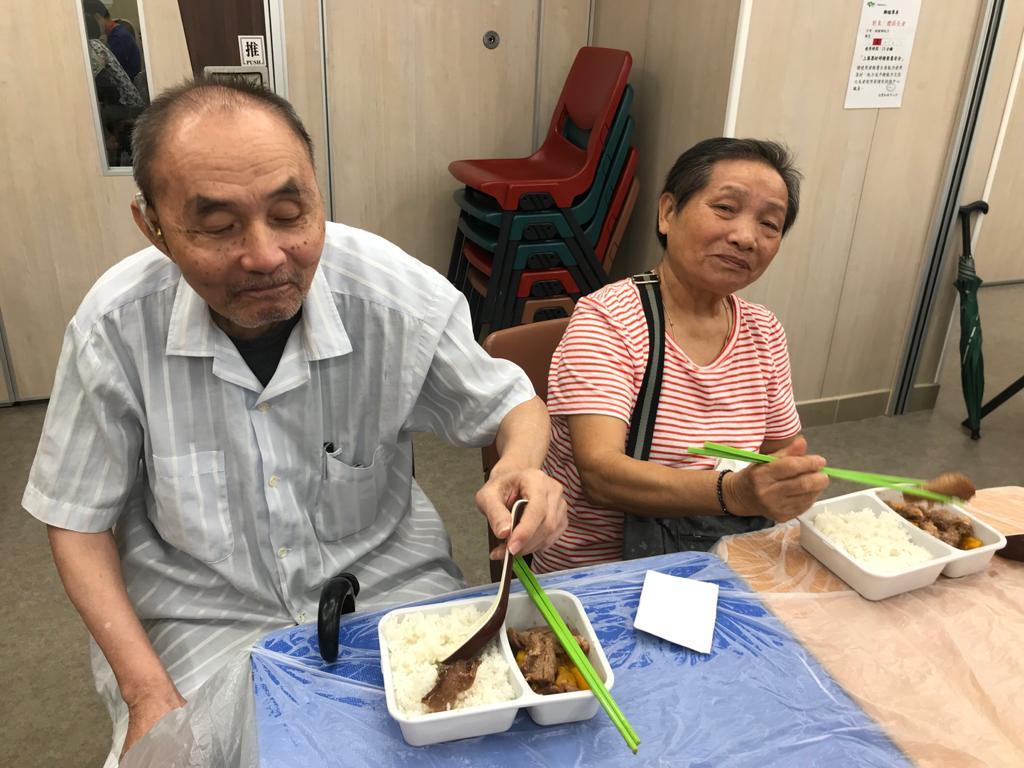 Food Angel provides meals to the Association’s elder familie…