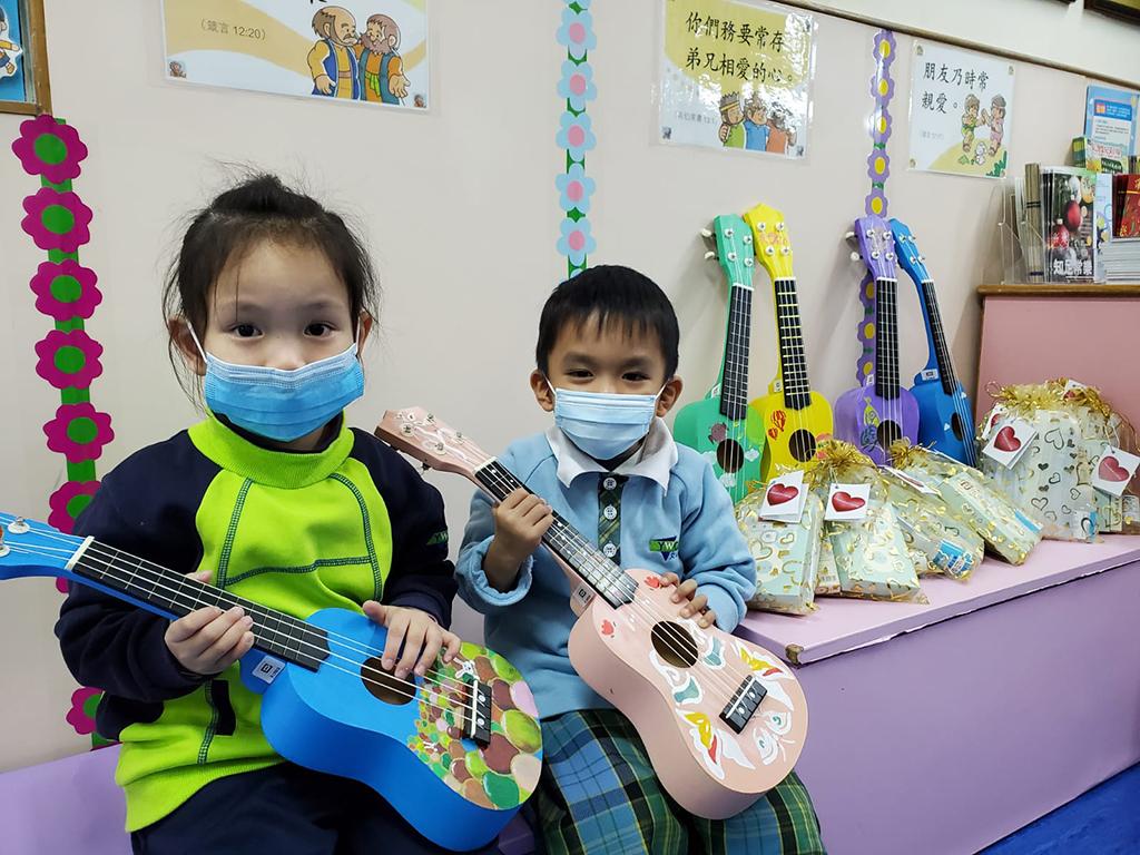 Chevalier Group donated handmade Ukuleles to children in low…