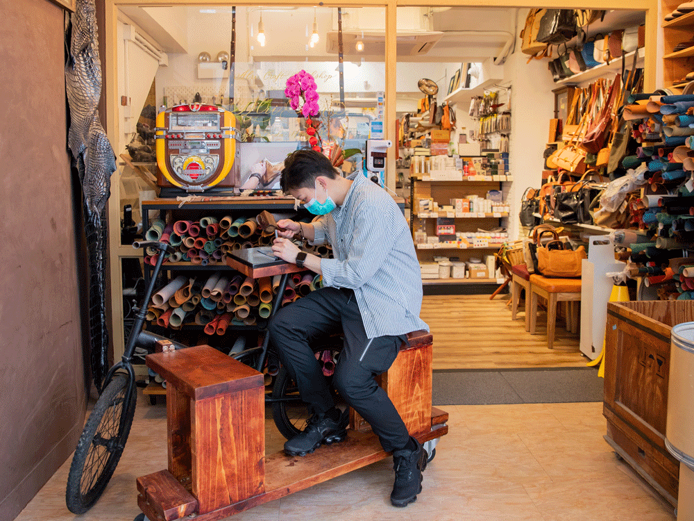 Young people upcycled and injected new ideas into the small…