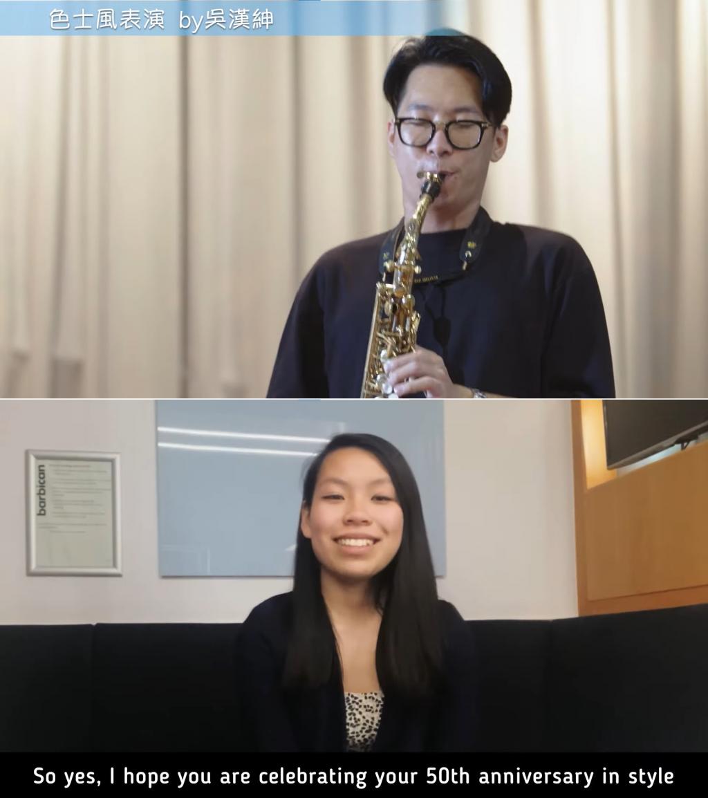 Charles Ng (up) and Yau Wai May (down) 