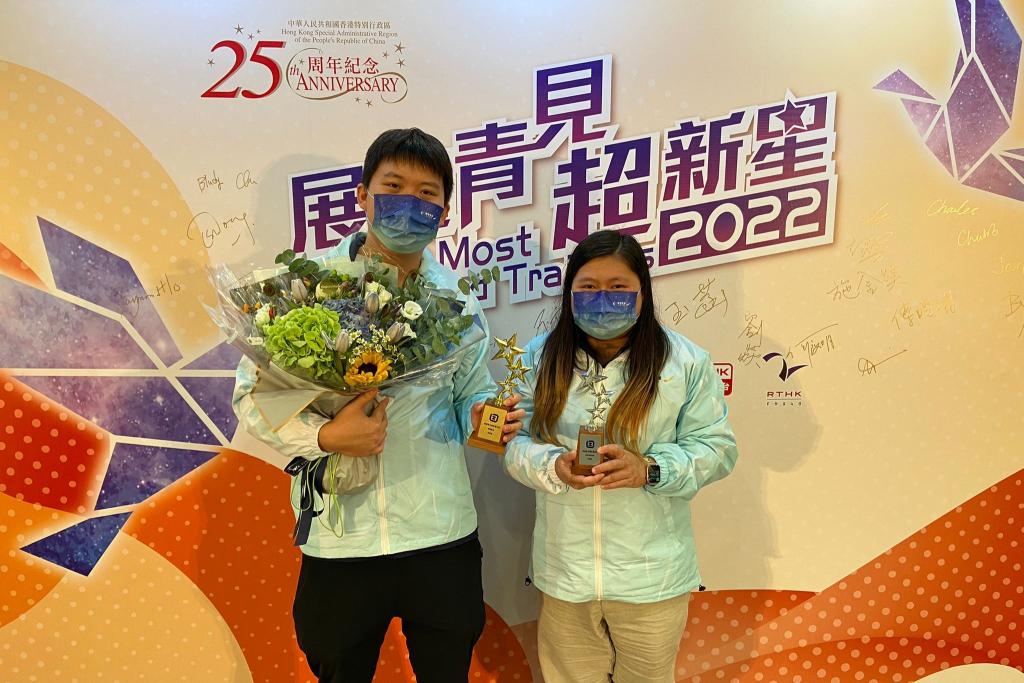 女青展翅青見學員獲表揚