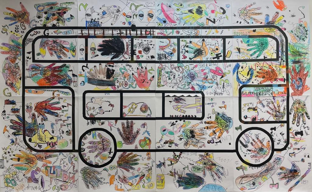 Bus Art Puzzle