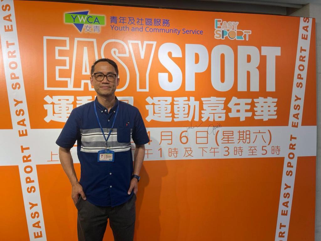 女青總主任（青年及社區服務）黃磊亮表示，希望透過「Easy Sport」計劃，培育年青人成為新興運動大使及義工，讓他們在友儕之間傳播正能量。