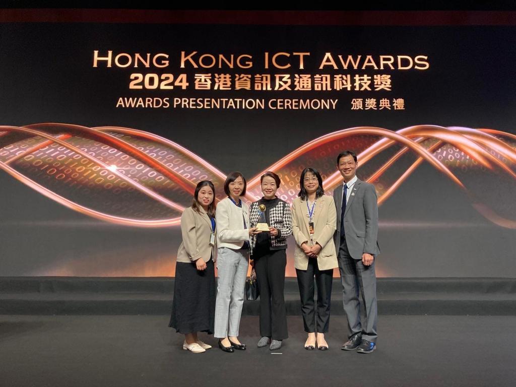 YWCA grasped two awards in the Hong Kong ICT Awards 2024
