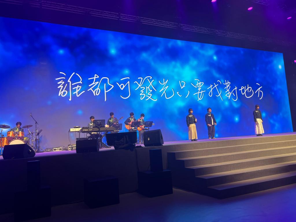 YWCA trainees performed the song "Stars" to encourage other students to shine in different fields. Their performance was excellent and well-received.