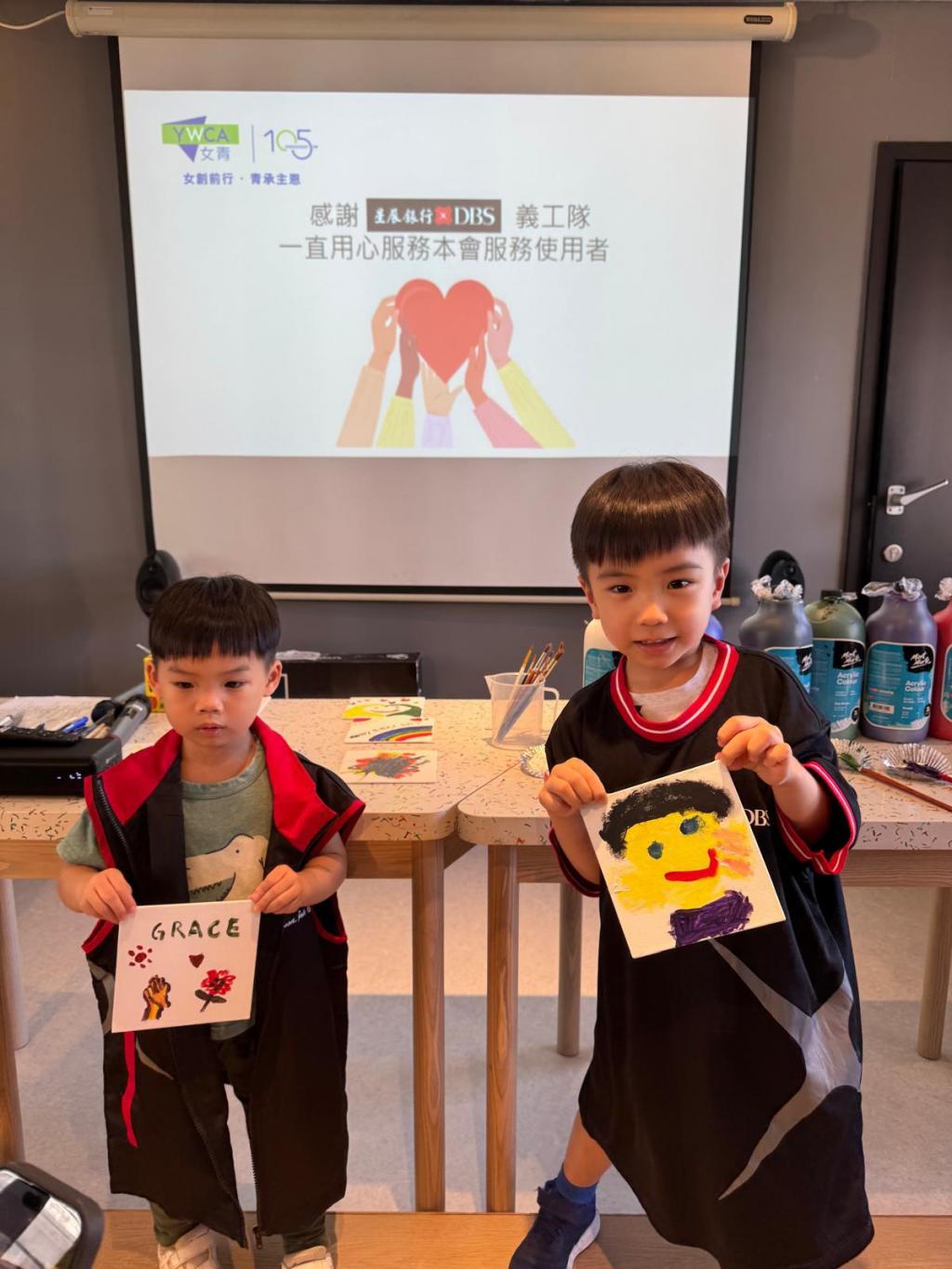 DBS provided excellent training for the second generation of their volunteers.