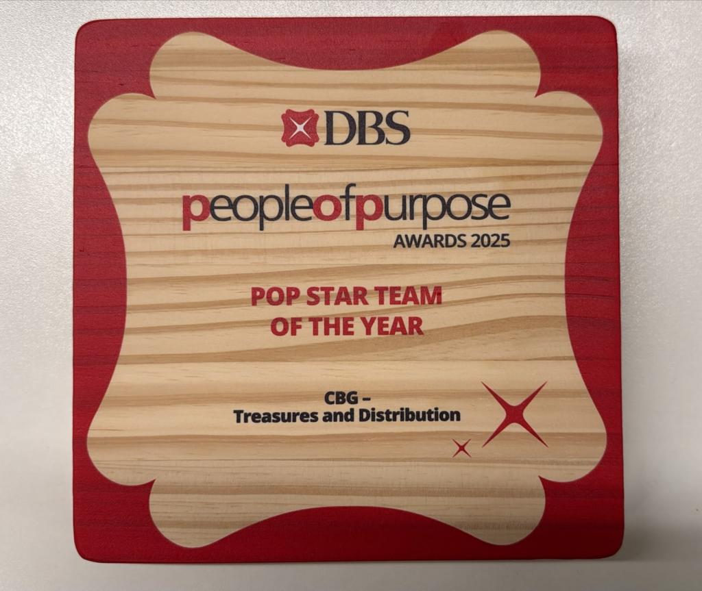 The elderly service programme collaborative between DBS and YWCA has been honoured with the DBS People of Purpose Award 2025 (Bronze Award).