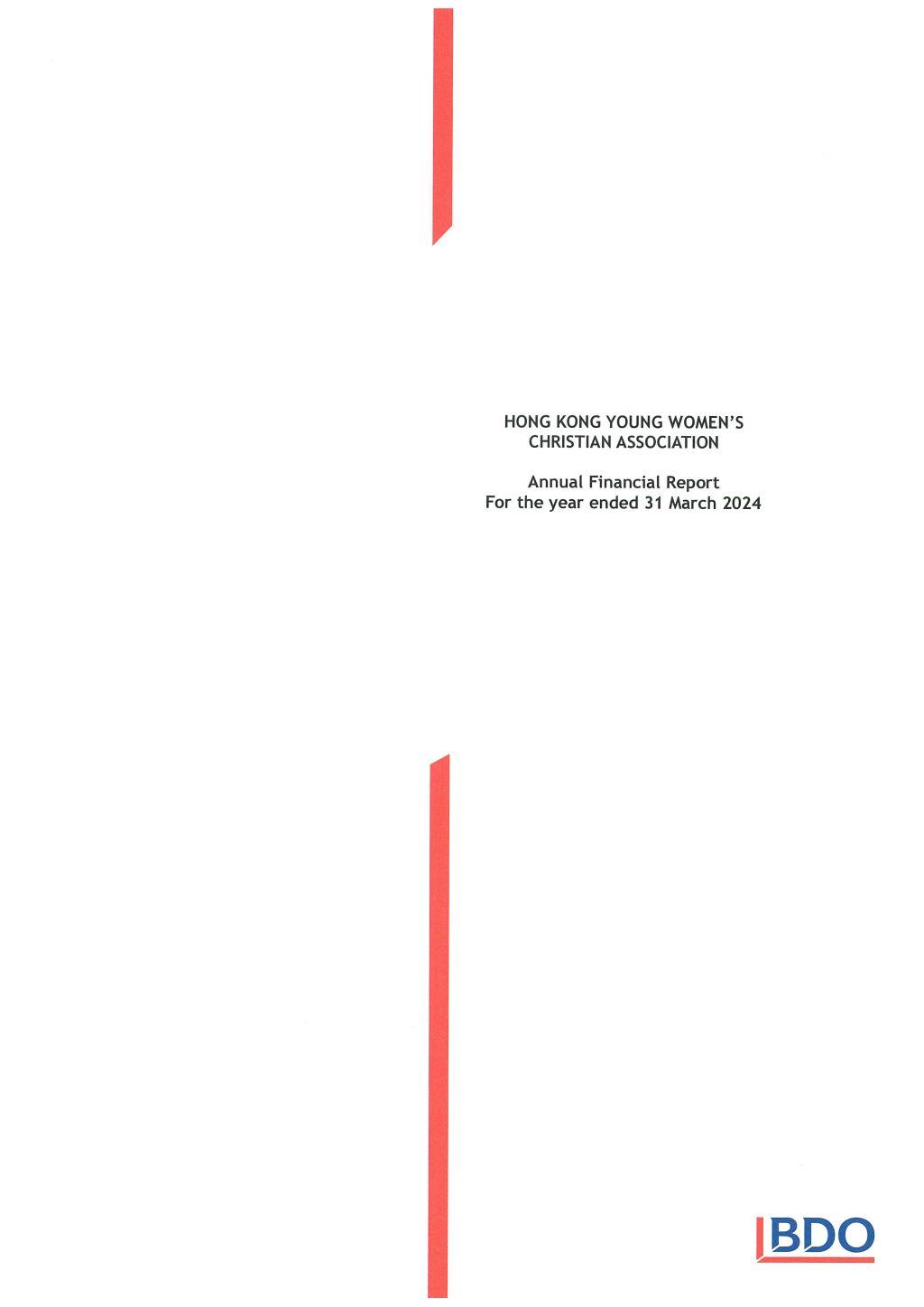 YWCA Financial Report 2023-2024